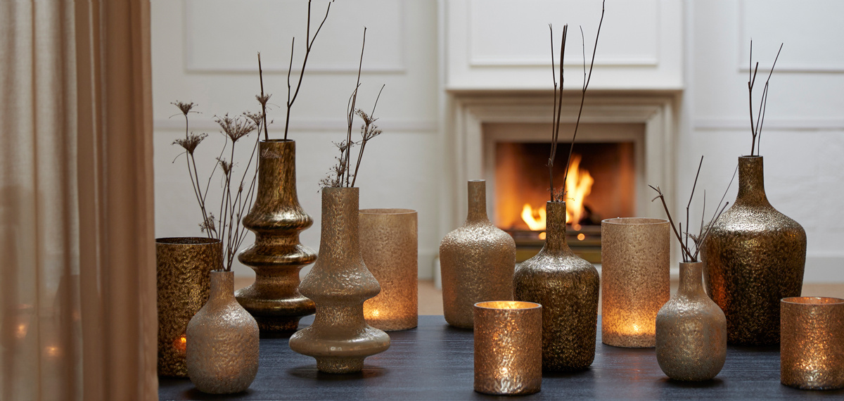 Light & Living - Vaas GWETA - Ø20x34cm - Wit