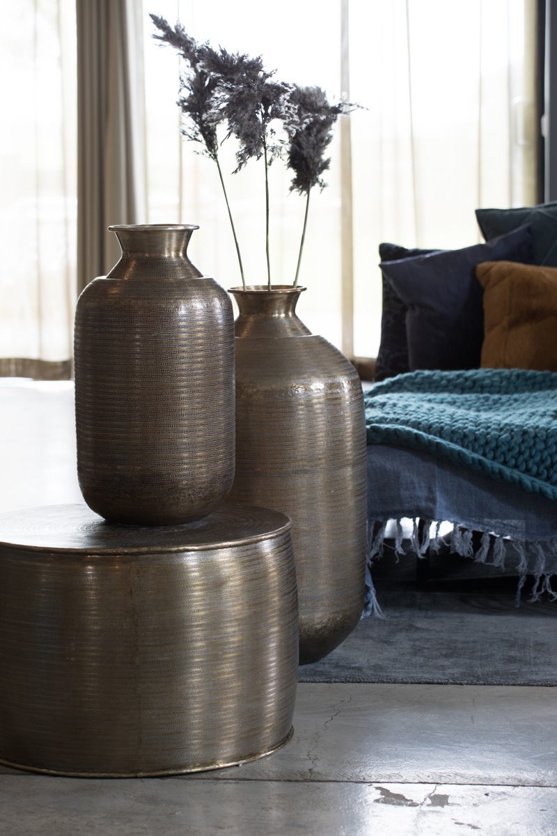 Light & Living - Vaas PERROY - Ø29x53cm - Brons