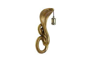 Light & Living - Wandlamp SNAKE  - 18.5x18x52cm - Brons