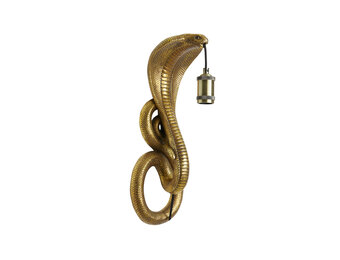 Light & Living - Wandlamp SNAKE  - 18.5x18x52cm - Brons