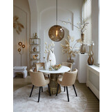 Light & Living - Vaas KYRA - Ø21.5x70cm - Bruin