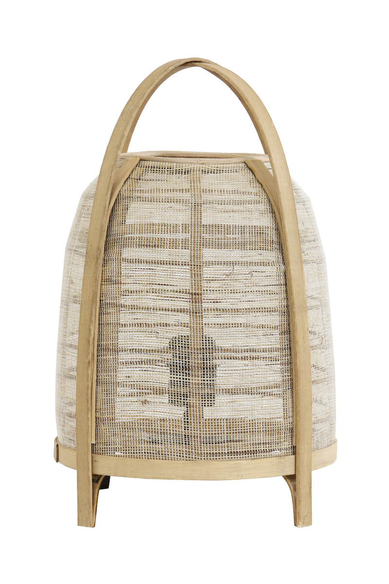 Light & Living - Tafellamp JACINTO - Ø27x42cm - Bruin