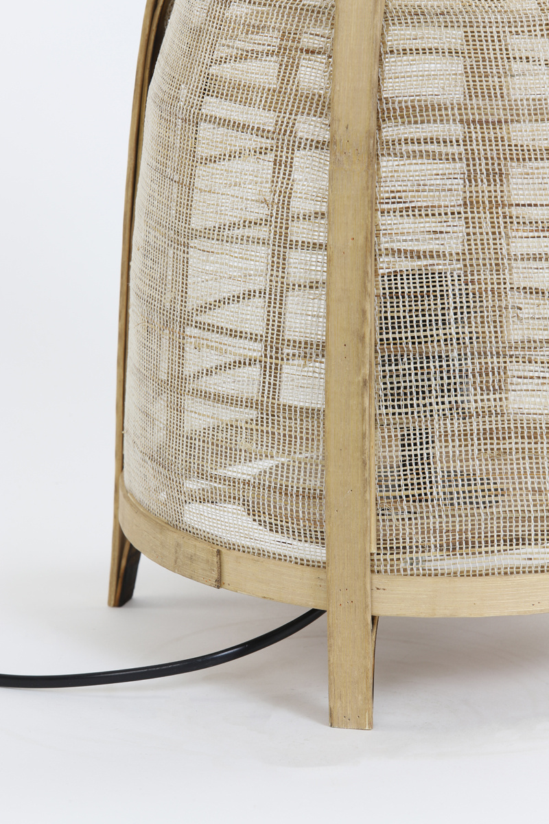 Light & Living - Tafellamp JACINTO - Ø27x42cm - Bruin