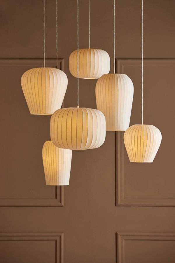Light & Living - Hanglamp XELA - Ø37.5x37.5cm - Wit