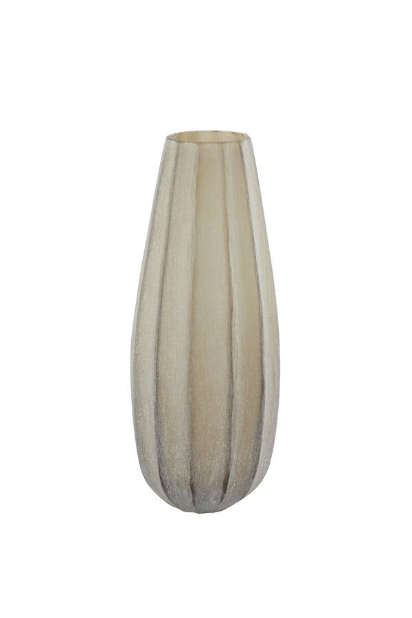 Light & Living - Vaas BRADLEY - Ø17.5x44.5cm - Bruin