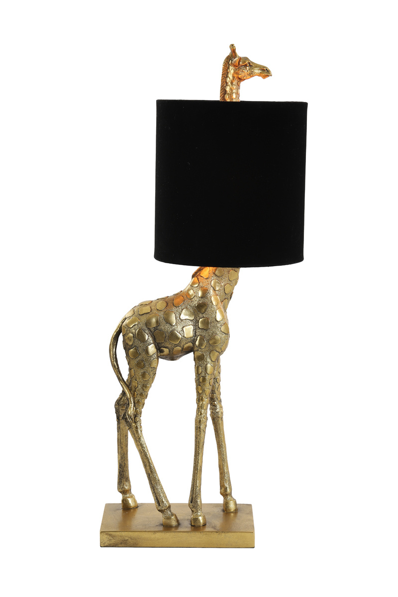 Light & Living - Tafellamp GIRAFFE - 28x20x68cm - Brons