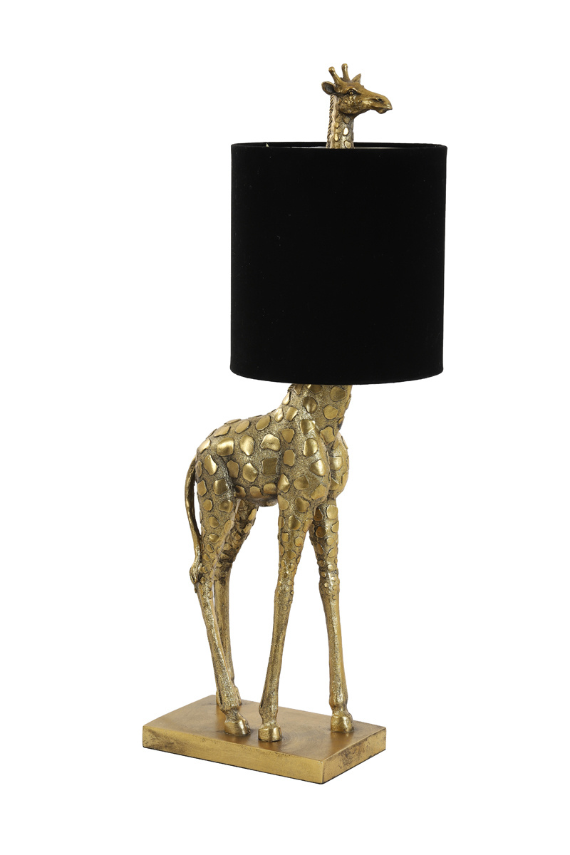 Light & Living - Tafellamp GIRAFFE - 28x20x68cm - Brons