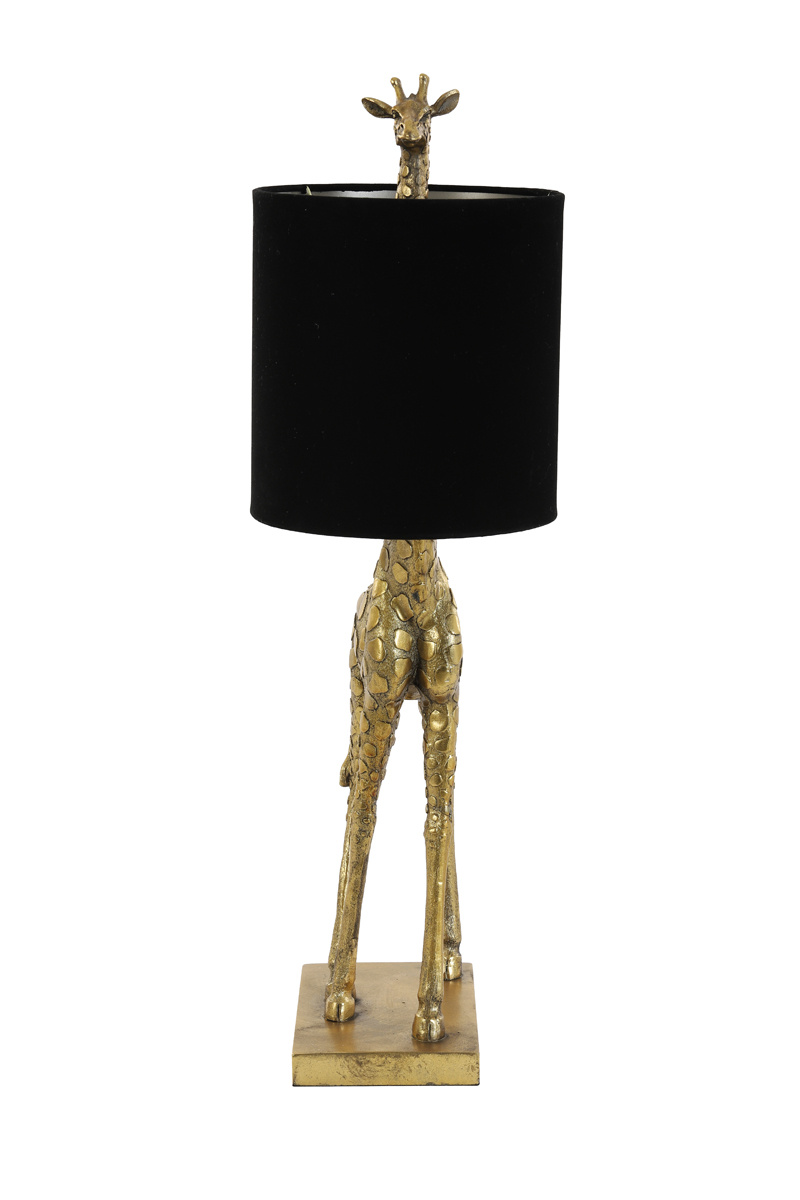 Light & Living - Tafellamp GIRAFFE - 28x20x68cm - Brons