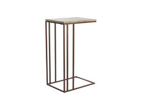 Light & Living - Bijzettafel ROSHAN - 41x31x66cm - Bruin