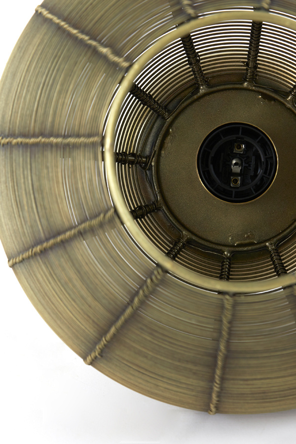 Light & Living - Tafellamp SUNEKO  - 25x25x34cm - Brons