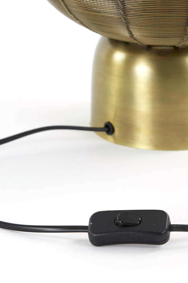 Light & Living - Tafellamp SUNEKO  - 25x25x34cm - Brons