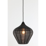 Light & Living - Hanglamp ALVARO - Ø27x29.5cm - Zwart