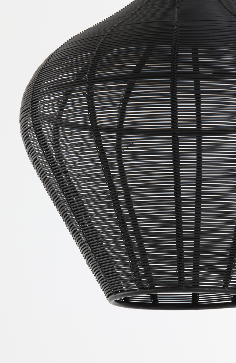 Light & Living - Hanglamp ALVARO - Ø27x29.5cm - Zwart