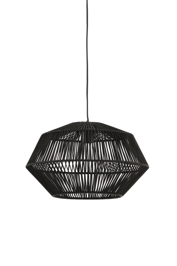 Light & Living - Hanglamp DEYA - Ø40x24cm - Zwart