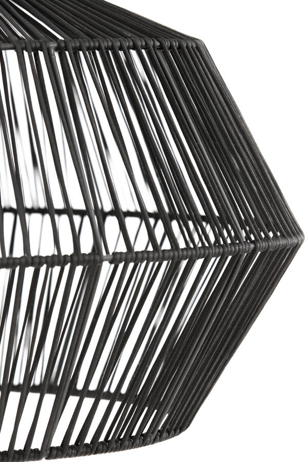 Light & Living - Hanglamp DEYA - Ø40x24cm - Zwart