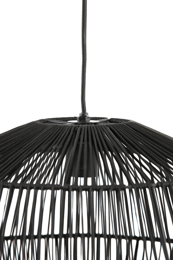 Light & Living - Hanglamp DEYA - Ø40x24cm - Zwart
