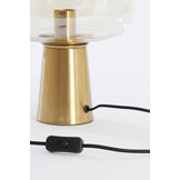 Light & Living - Tafellamp MISTY  - 30x30x46cm - Oranje