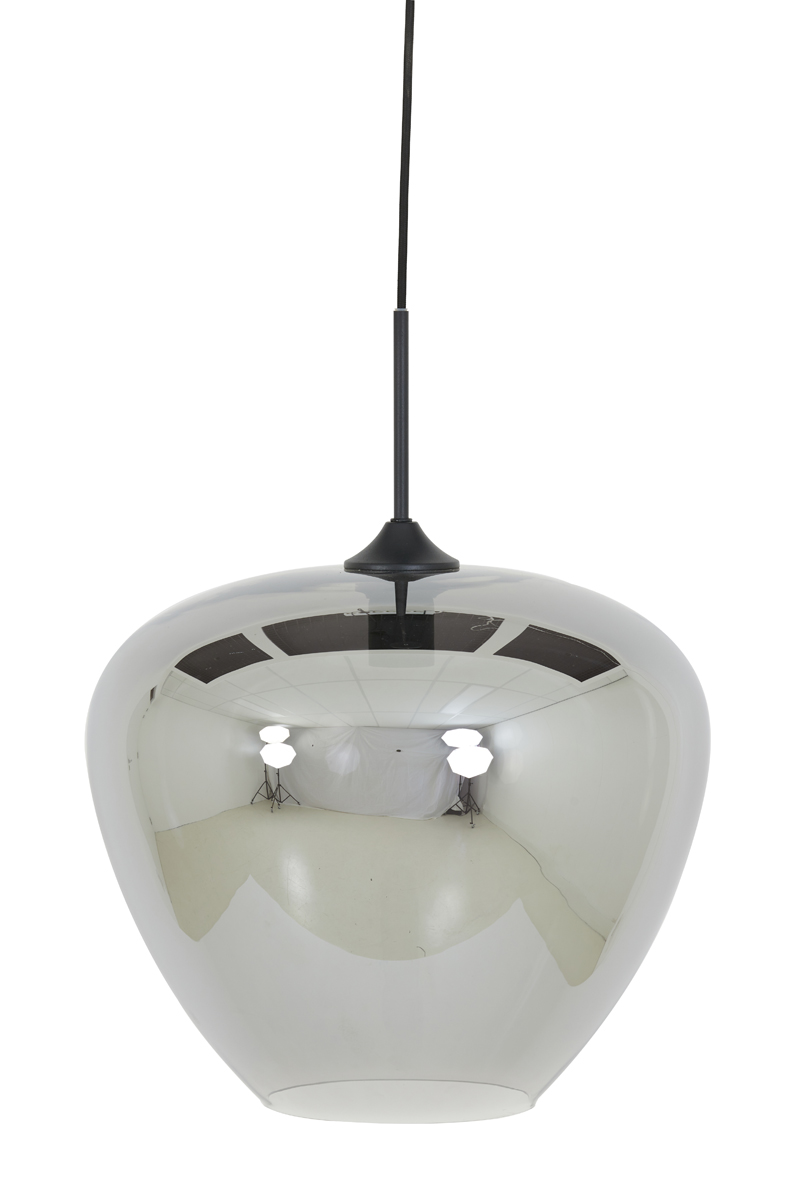 Light & Living - Hanglamp MAYSON - Ø40x34cm - Grijs