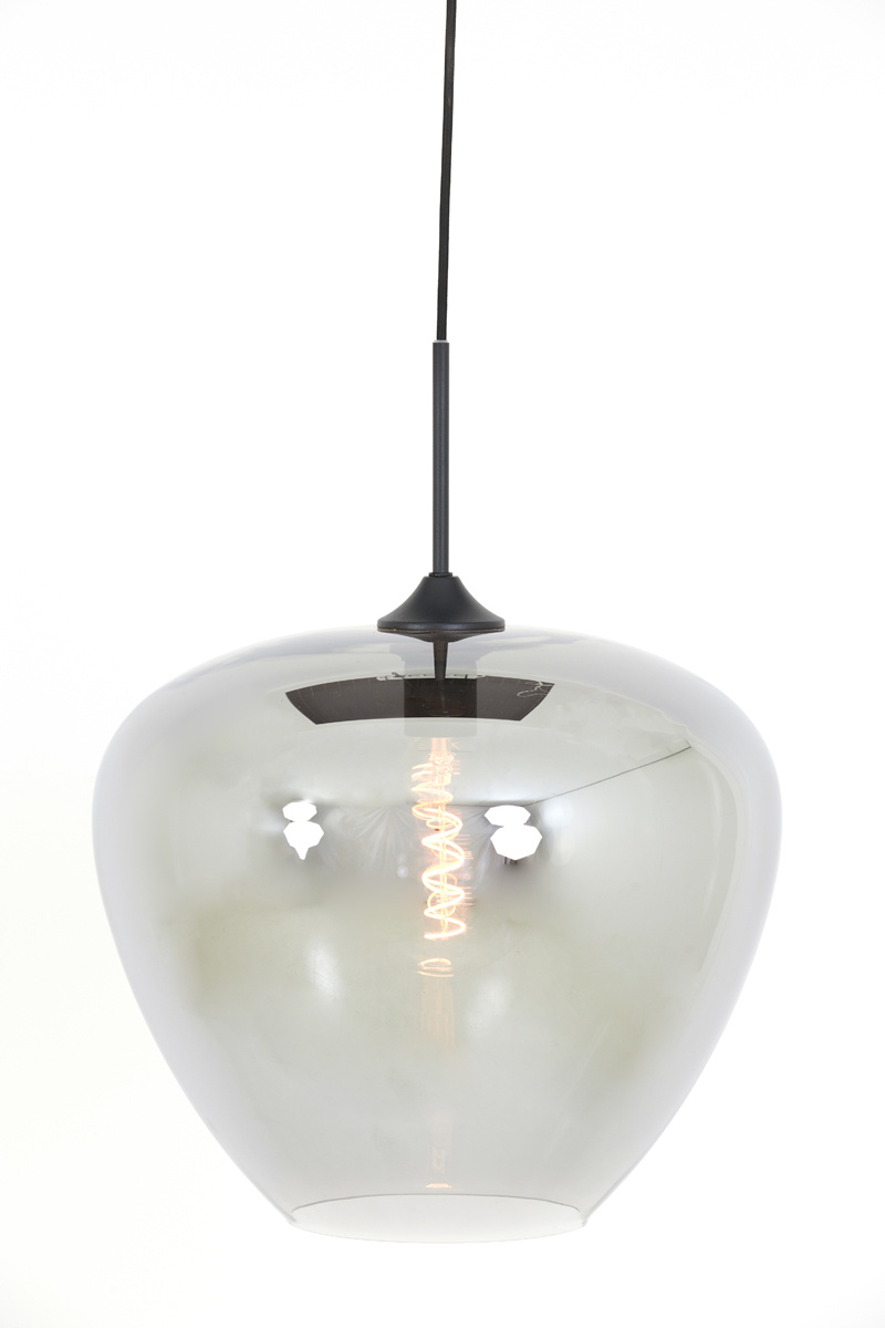 Light & Living - Hanglamp MAYSON - Ø40x34cm - Grijs