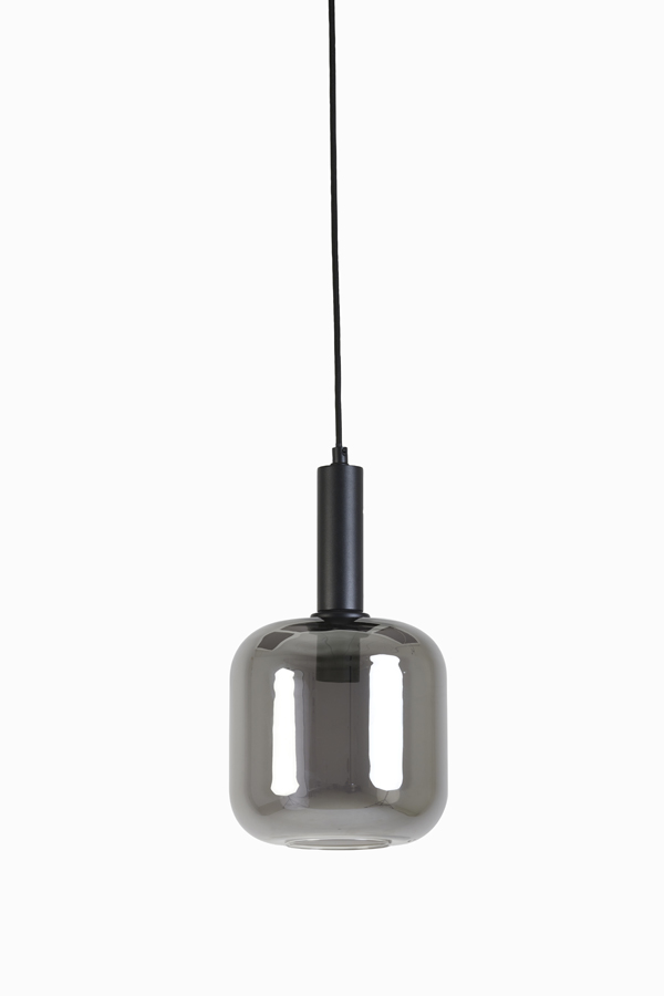 Light & Living - Hanglamp LEKAR - Ø16x26cm - Grijs