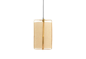 Light & Living - Hanglamp SENDAI - Ø37x66cm - Bruin