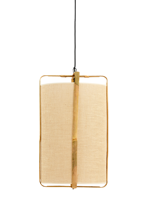 Light & Living - Hanglamp SENDAI - Ø37x66cm - Bruin