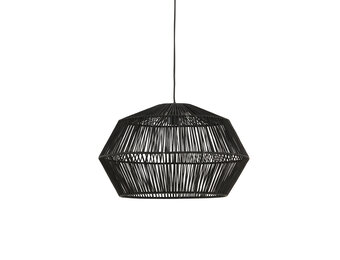 Light & Living - Hanglamp DEYA - Ø49x30cm - Zwart