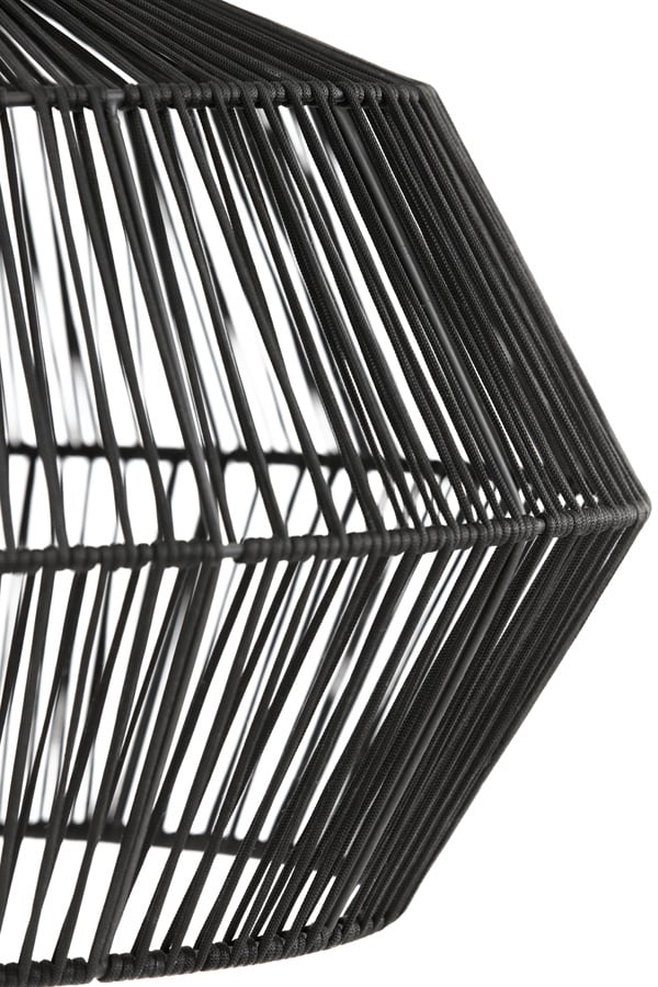 Light & Living - Hanglamp DEYA - Ø49x30cm - Zwart