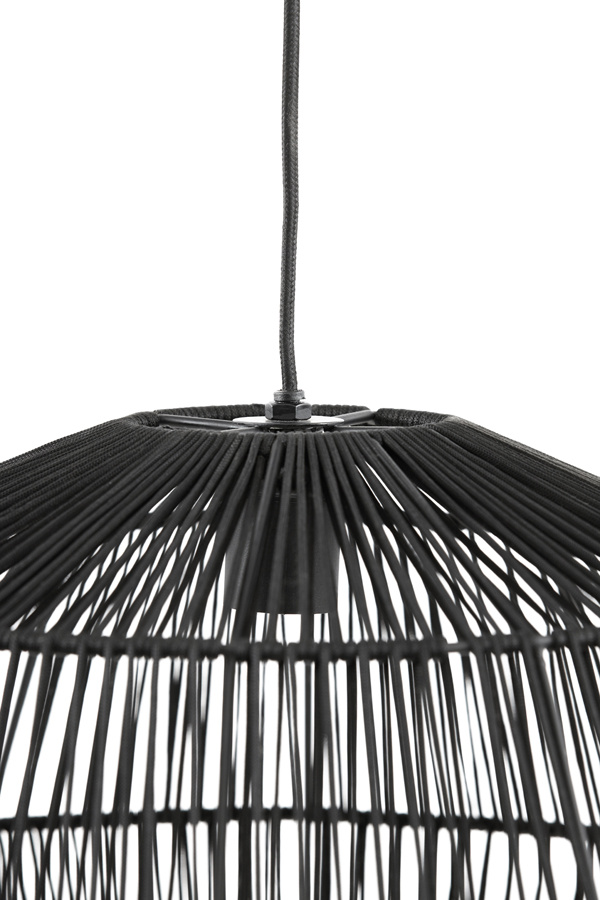 Light & Living - Hanglamp DEYA - Ø49x30cm - Zwart