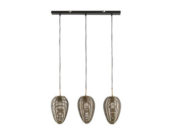 Light & Living - Hanglamp YAELLE - 80x20x33cm - Brons