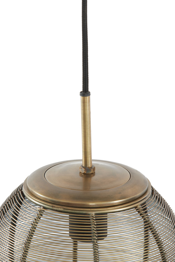 Light & Living - Hanglamp YAELLE - 80x20x33cm - Brons