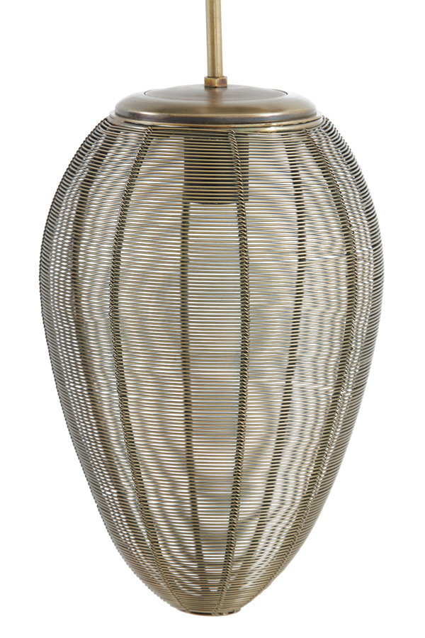 Light & Living - Hanglamp YAELLE - 80x20x33cm - Brons