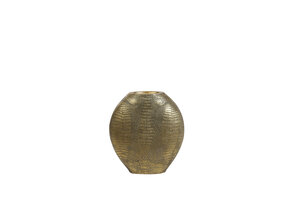 Light & Living - Vaas SKELD - 29.5x8x31.5cm - Brons