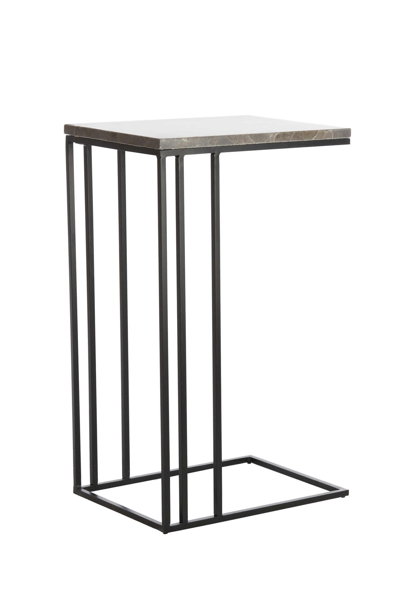 Light & Living - Bijzettafel ROSHAN - 41x31x66cm - Zwart