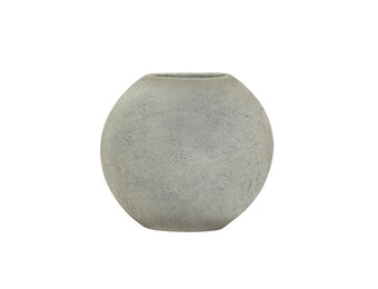 Light & Living - Vaas RAYSKIN - 40x14x36cm - Grijs