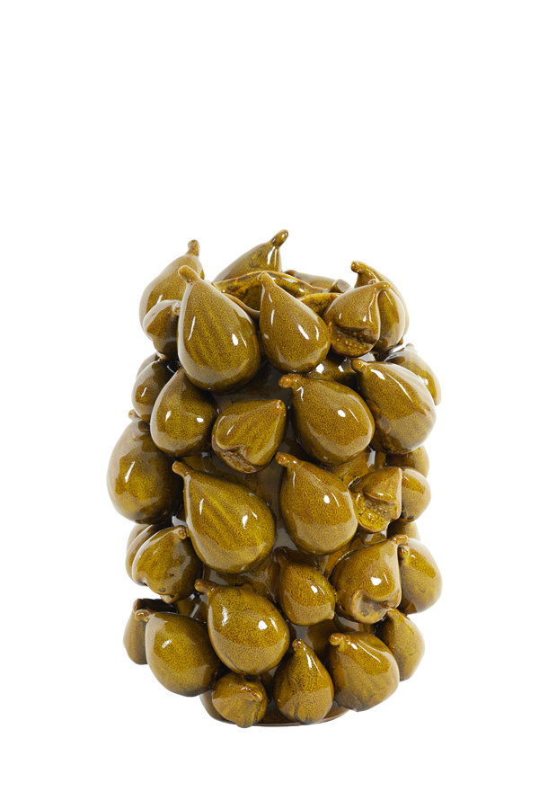 Light & Living - Vaas NATALIA - 23.5x23x32.5cm - Geel