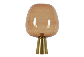 Light & Living - Tafellamp MAYSONY - Ø40x59cm - Bruin