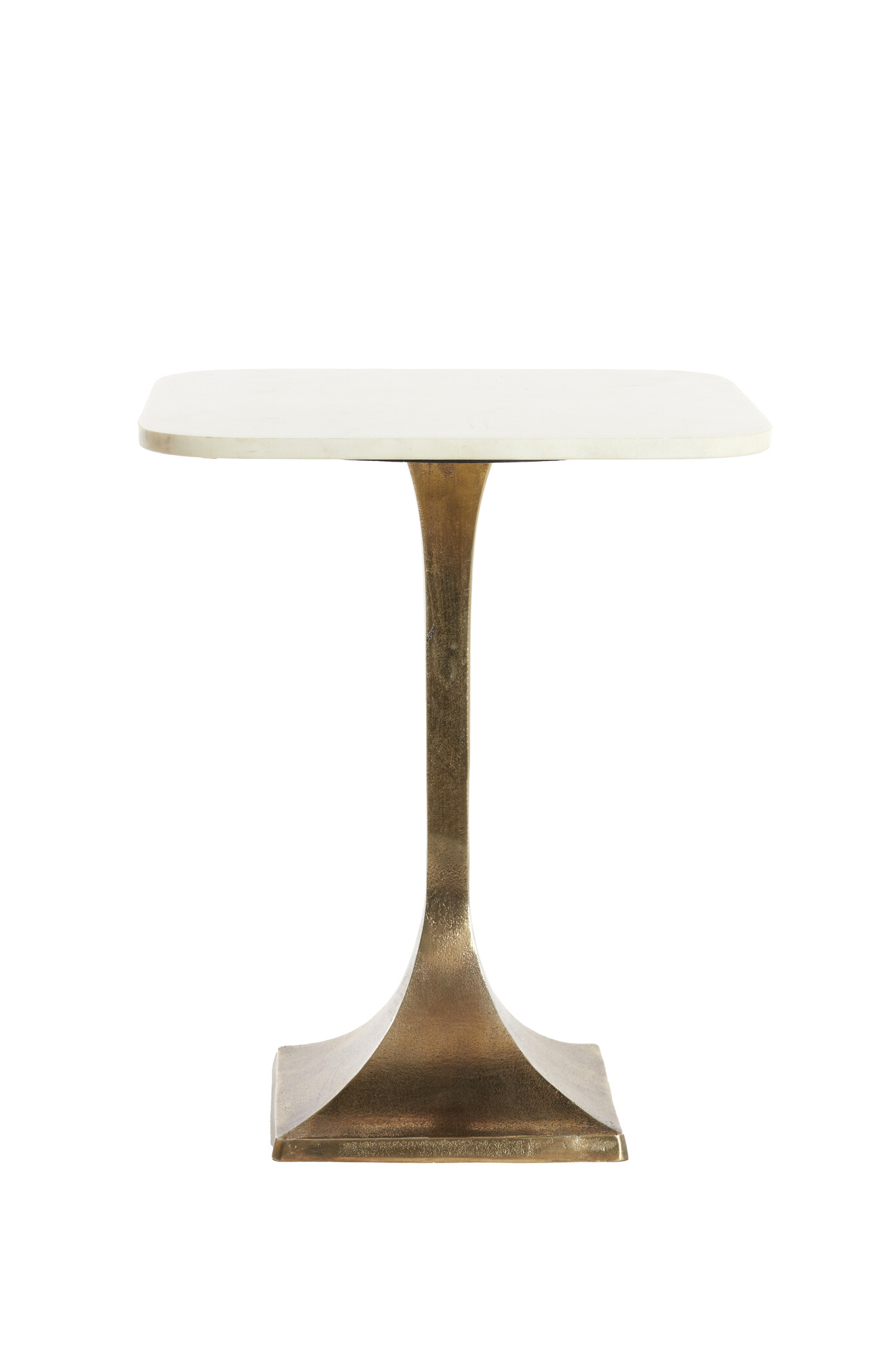 Light & Living - Bijzettafel RICKERD - Ø45x53cm - Wit