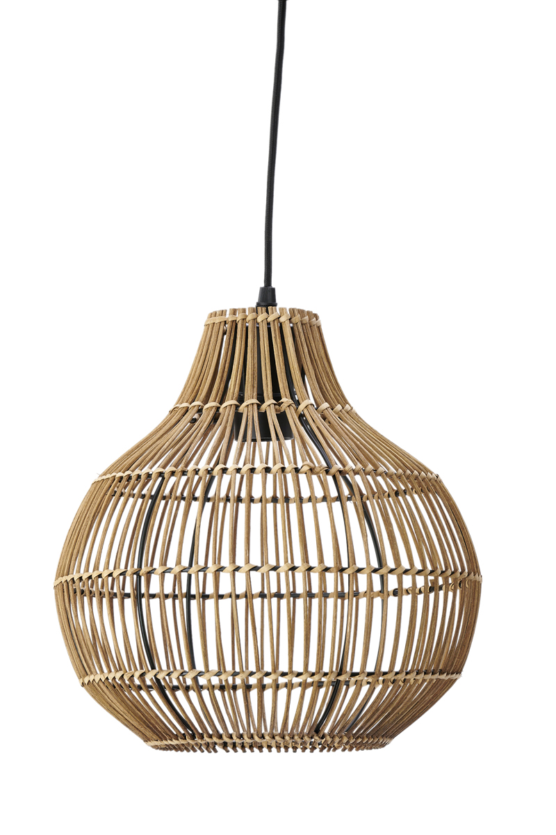 Light & Living - Hanglamp PACINO - Ø30x31.5cm - Bruin