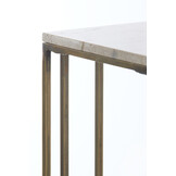 Light & Living - Bijzettafel ROSHAN - 41x31x66cm - Bruin