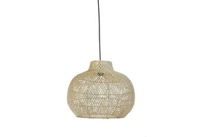 Light & Living - Hanglamp CHARITA - Ø46x39cm - Bruin