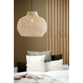Light & Living - Hanglamp CHARITA - Ø46x39cm - Bruin