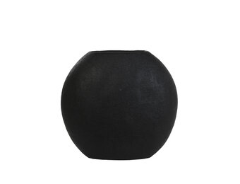 Light & Living - Vaas RAYSKIN - 49.5x20x45cm - Zwart