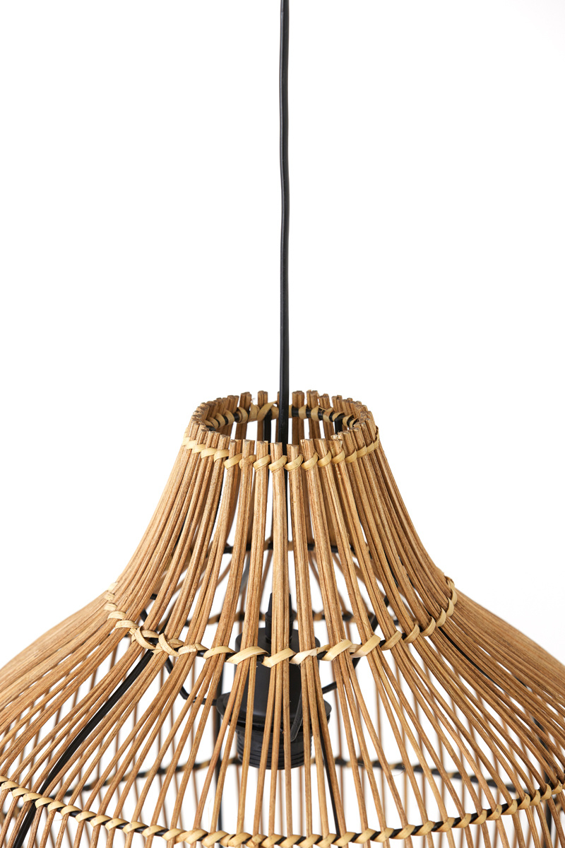 Light & Living - Hanglamp PACINO - Ø40x41.5cm - Bruin