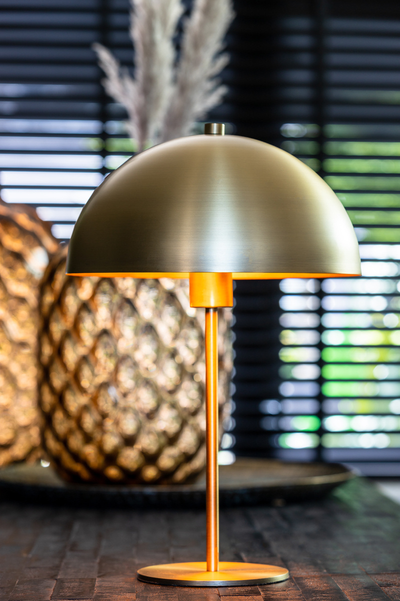 Light & Living - Tafellamp MEREL - Ø25x35cm - Goud