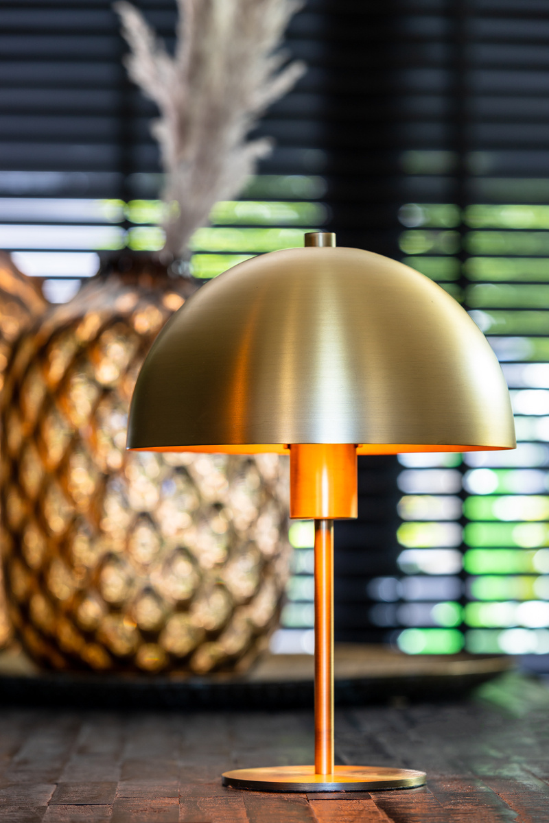 Light & Living - Tafellamp MEREL - Ø25x35cm - Goud