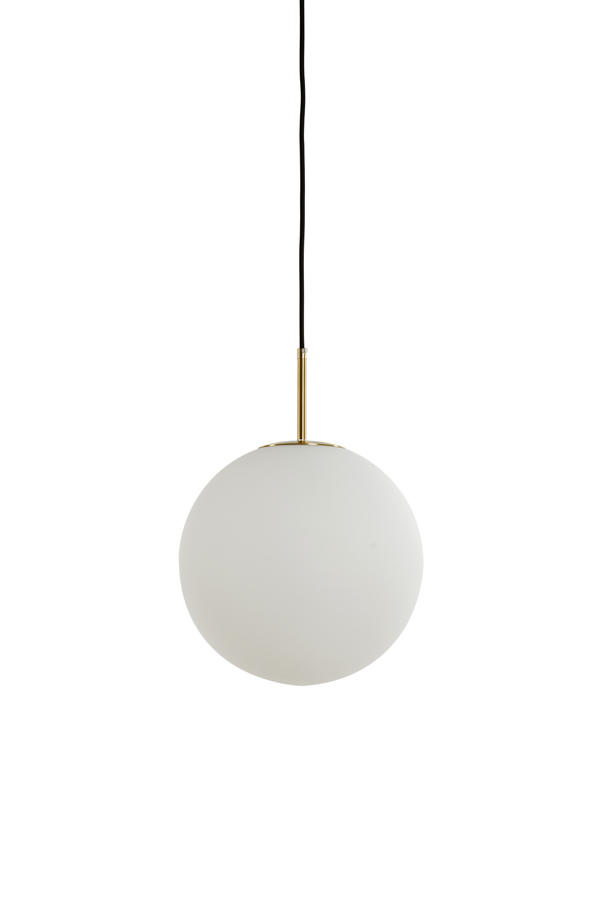 Light & Living - Hanglamp MEDINA - Ø25x25cm - Wit