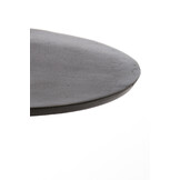 Light & Living - Bijzettafel DIMPHY - Ø35x56cm - Grijs