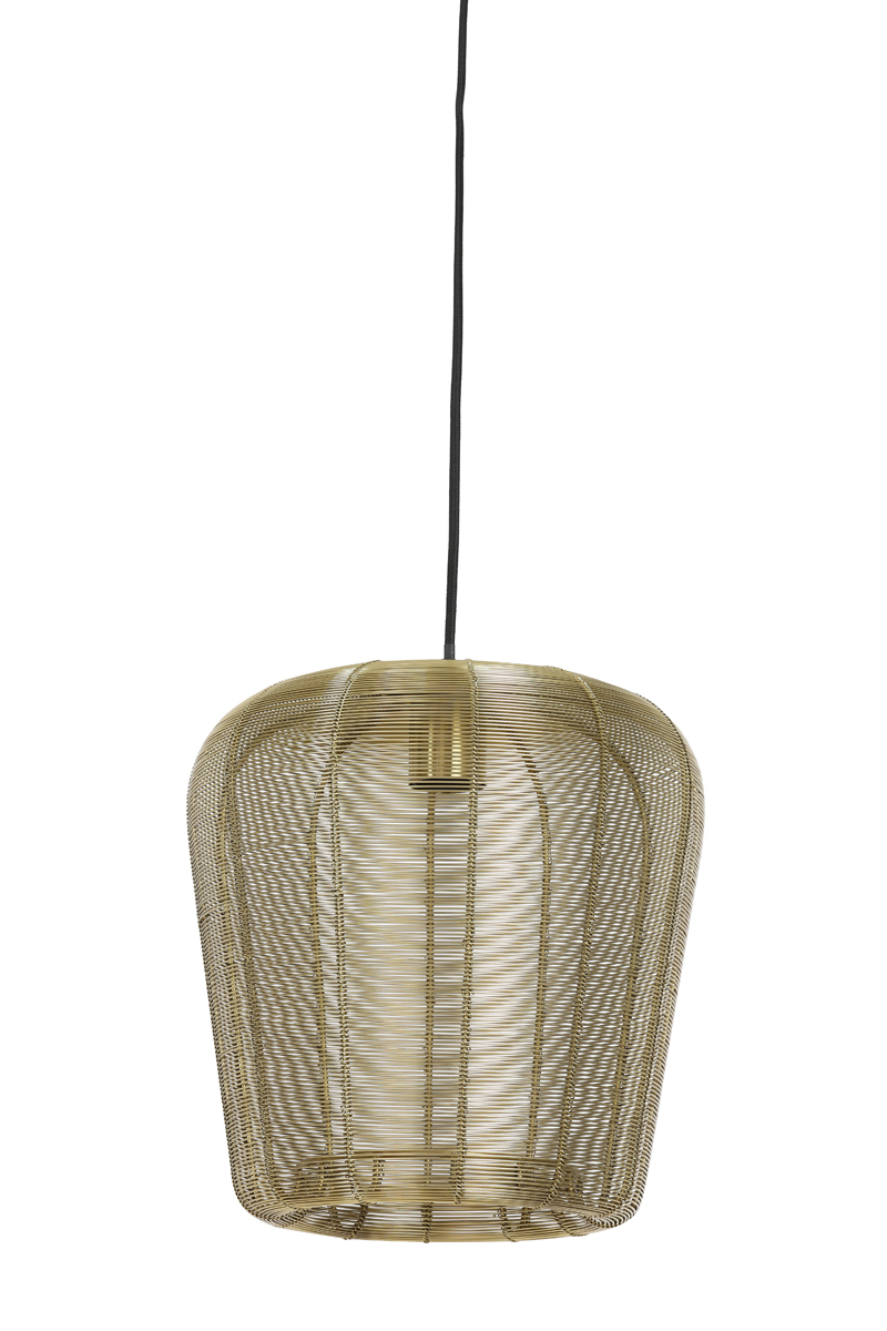 Light & Living - Hanglamp ADETA - Ø28x30cm - Goud