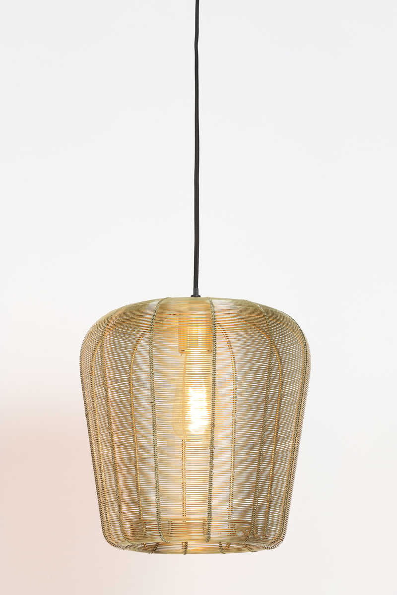 Light & Living - Hanglamp ADETA - Ø28x30cm - Goud